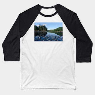 Taiga mirrored on Steward River near town of Mayo Baseball T-Shirt